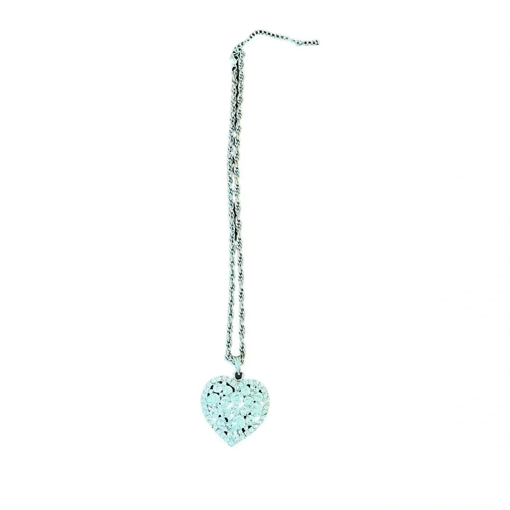 Women’s Crystal Heart Necklace